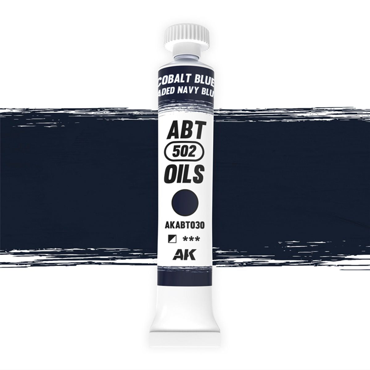 AK Interactive Oil Paints Cobalt blue / Faded navy blue