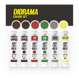 AK Interactive Oil Paints DIORAMA COLORS SET - ABT 502 OILS