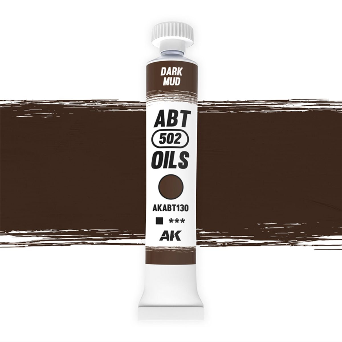 AK Interactive Oil Paints Dark mud