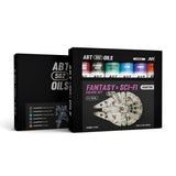 AK Interactive Oil Paints FANTASY & SCI-FI COLORS SET - ABT 502 OILS