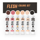 AK Interactive Oil Paints FLESH COLORS SET - ABT 502 OILS