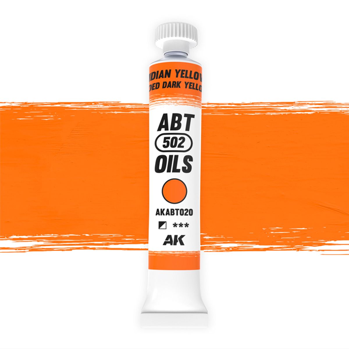 AK Interactive Oil Paints Indian yellow / Faded dark yellow