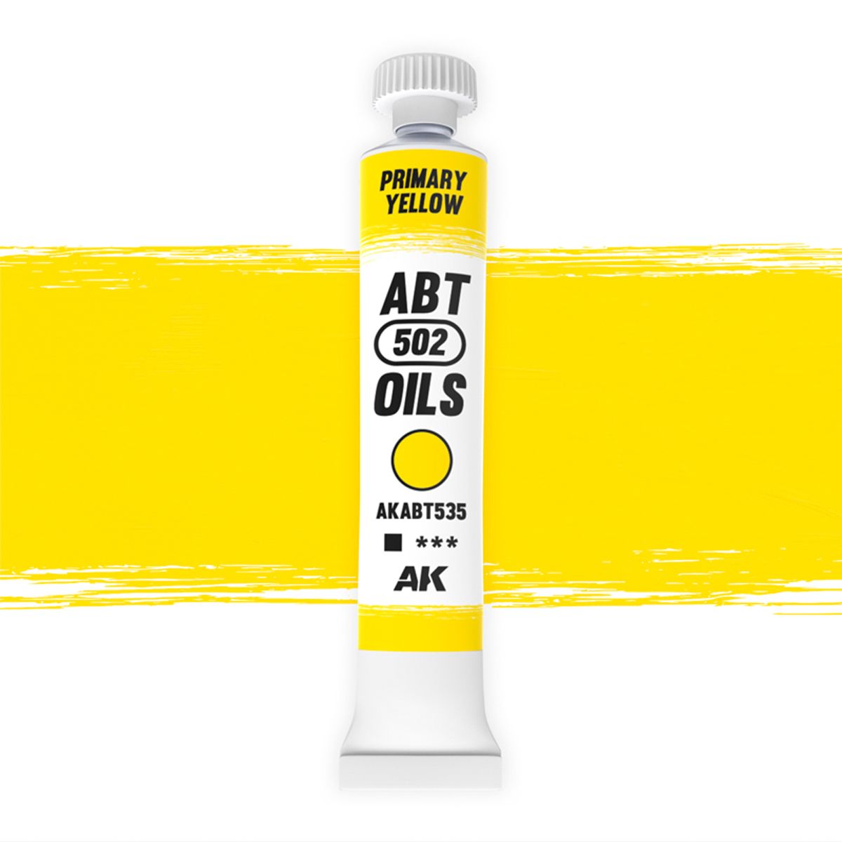 AK Interactive Oil Paints Primary Yellow