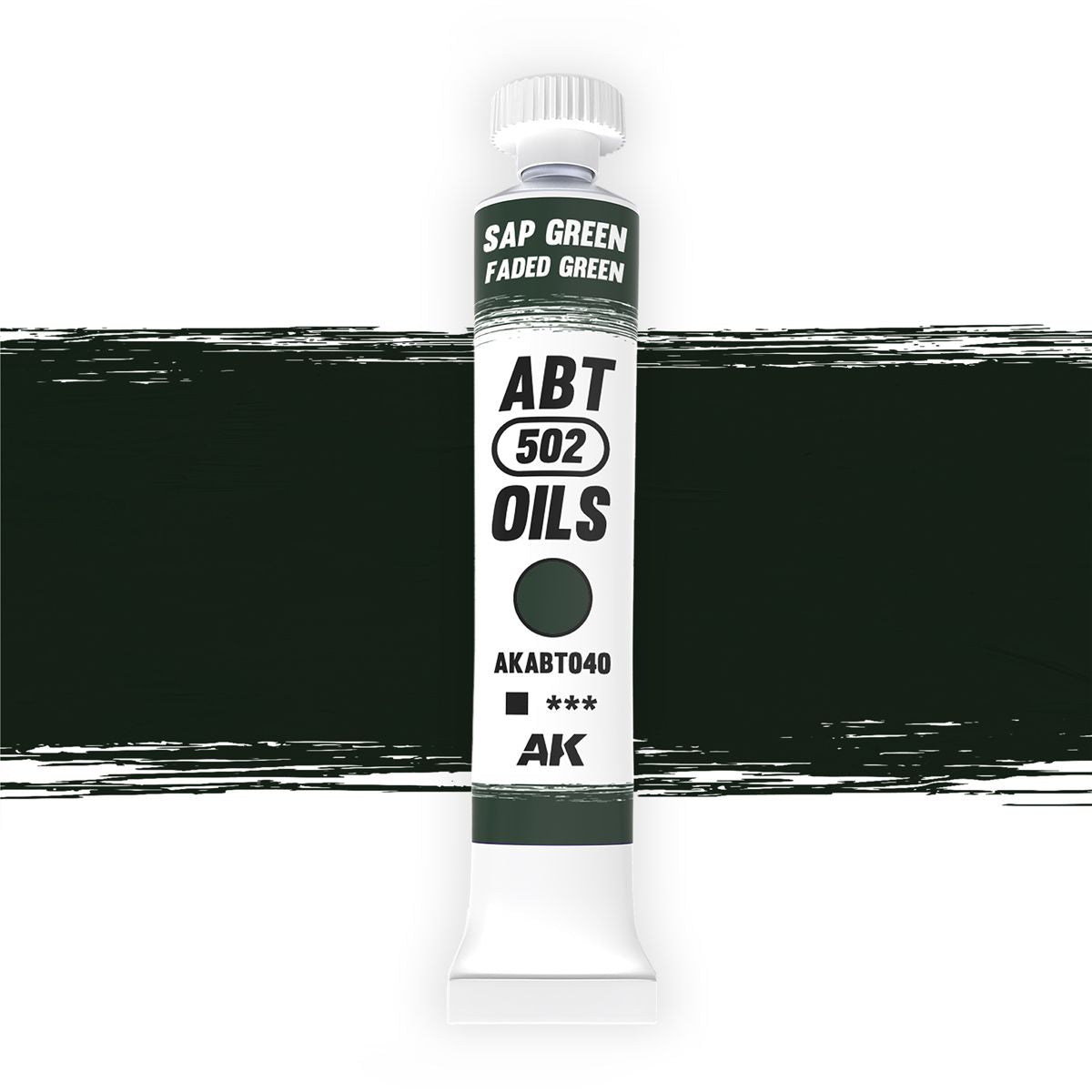 AK Interactive Oil Paints Sap green / Faded green