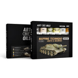 AK Interactive Oil Paints VEHICLE MAPPING TECHNIQUE LIGHTS AND SHADOWS - ABT