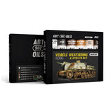 AK Interactive Oil Paints VEHICLE WEATHERING & EFFECTS SET - ABT 502 OILS