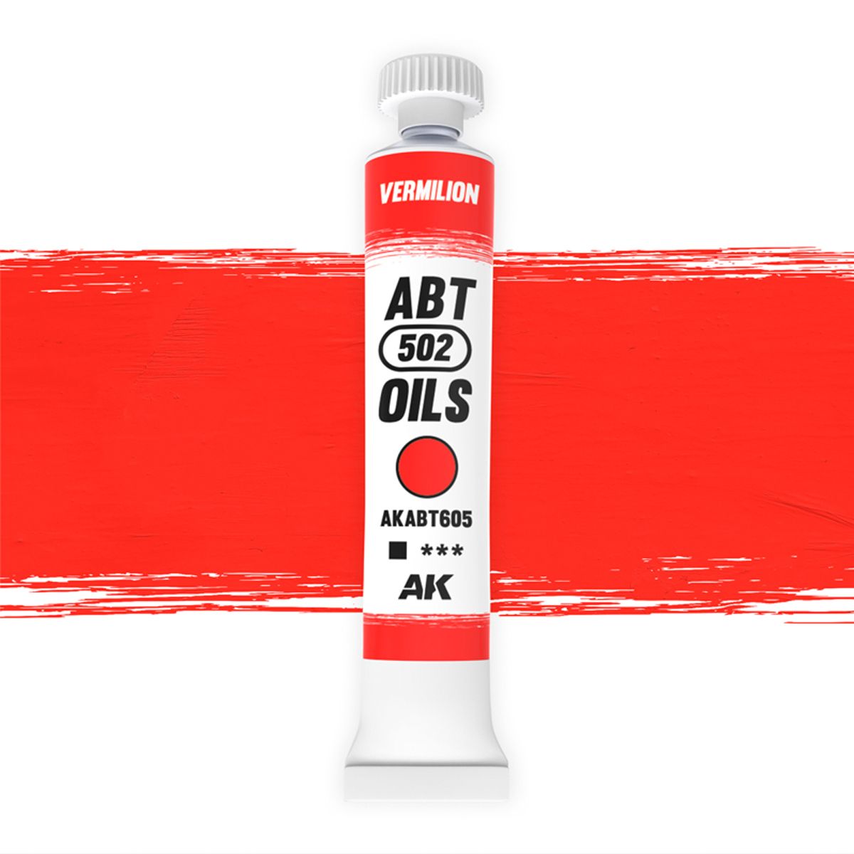 AK Interactive Oil Paints Vermilion