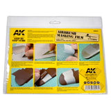 AK Interactive PLANTILLA DE MASCARA PARA AEROGRAFÍA (2 UNID TAMAÑO A4)