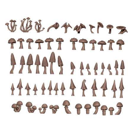 AK Interactive PLANTS FOREST MUSHROOMS