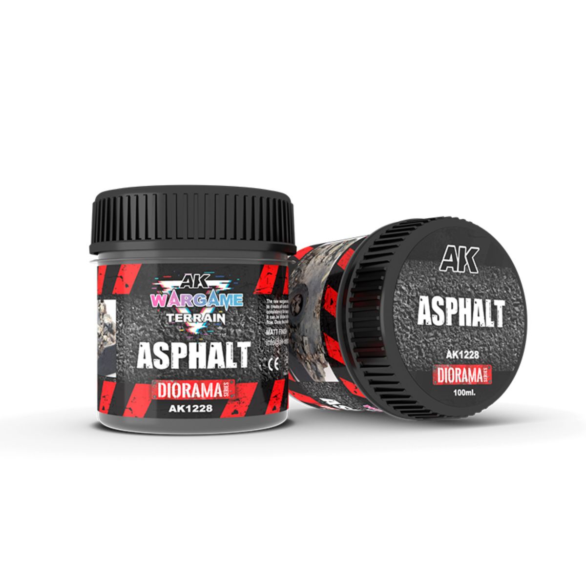 AK Interactive TERRAINS Asphalt 100 ml.