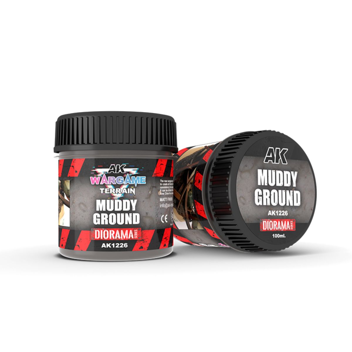 AK Interactive TERRAINS Muddy Ground 100 ml.