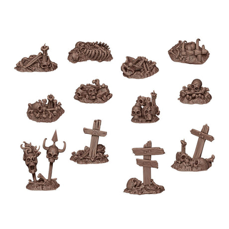 AK Interactive WARGAME SCENERY BONES REMAINS