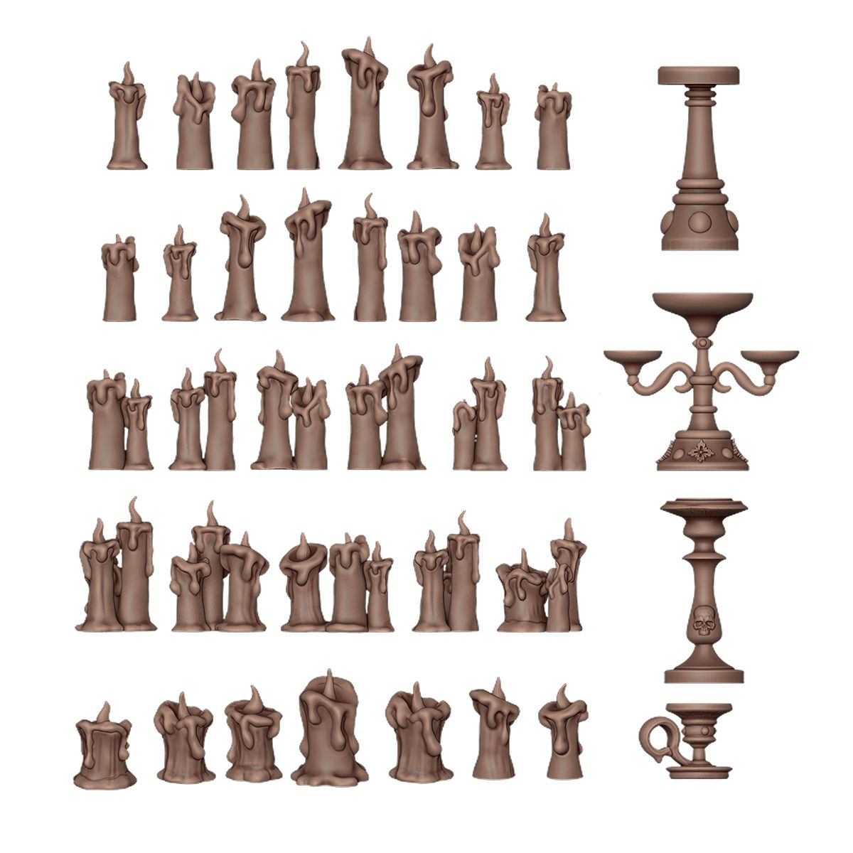 AK Interactive WARGAME SCENERY CANDLES