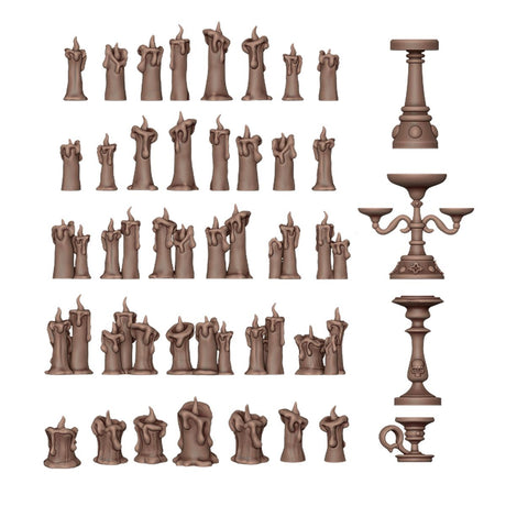 AK Interactive WARGAME SCENERY CANDLES