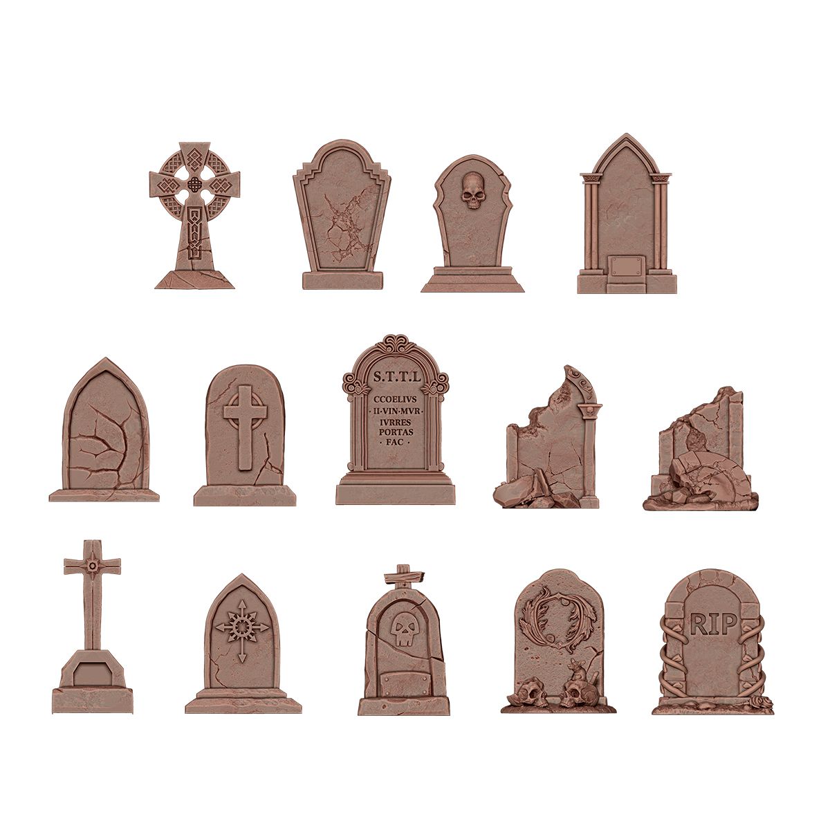 AK Interactive WARGAME SCENERY TUMBSTONES