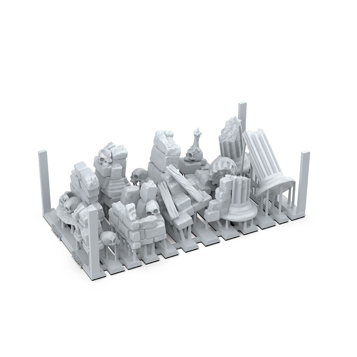 AK Interactive WARGAME SCENERY VILLAGE RUINS