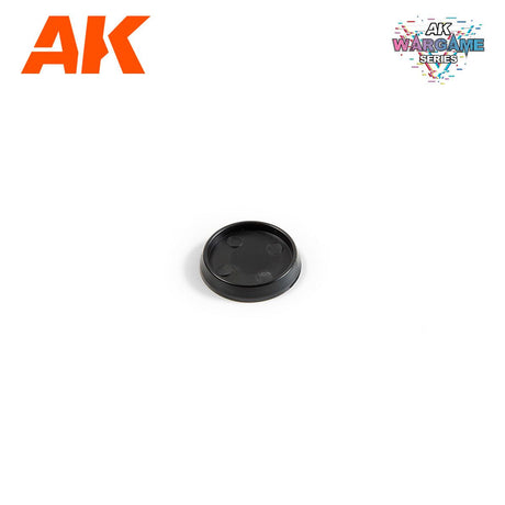 AK Interactive Wargame Plastic Bases HOLLOW BASE 25mm - 10 units