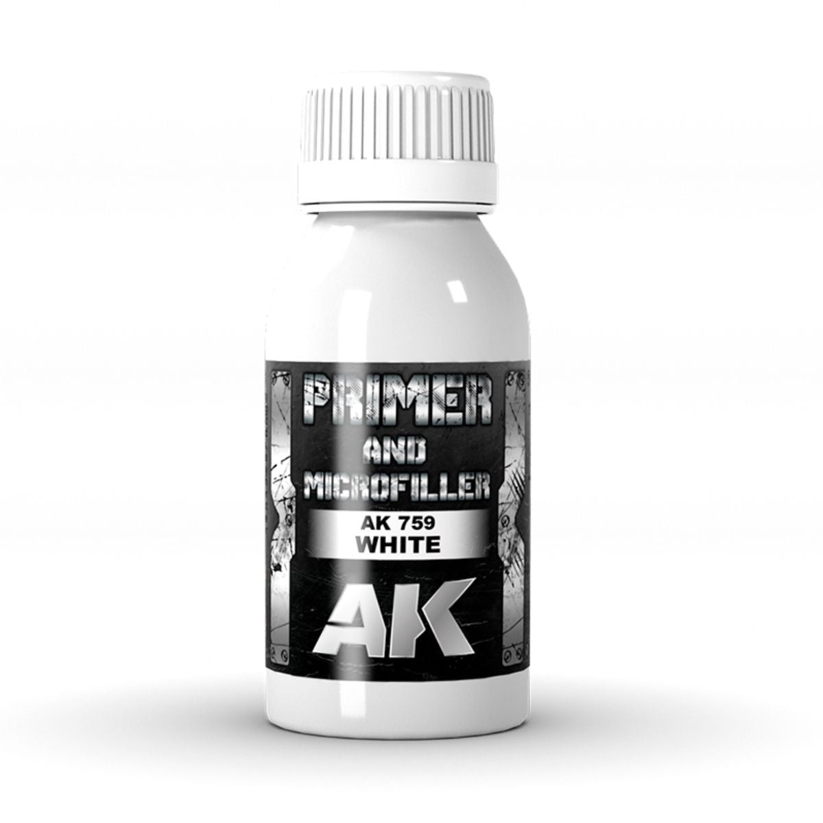AK Interactive White Primer And Microfiller 100 ml