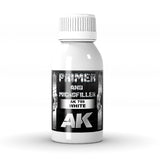 AK Interactive White Primer And Microfiller 100 ml