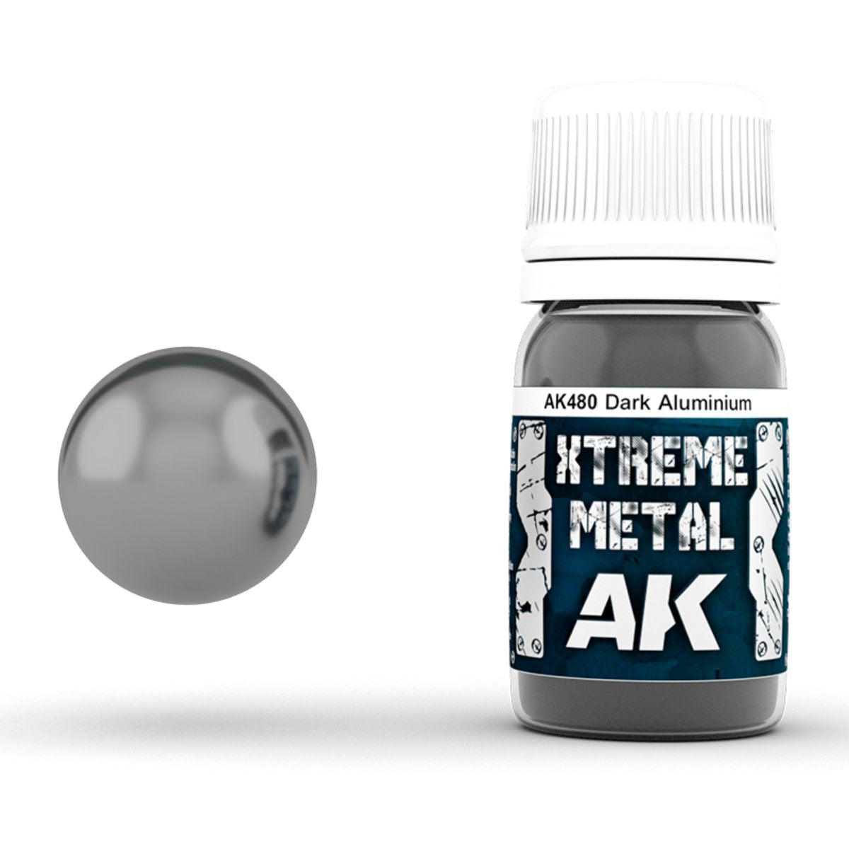 AK Interactive Xtreme Metal Dark Aluminium