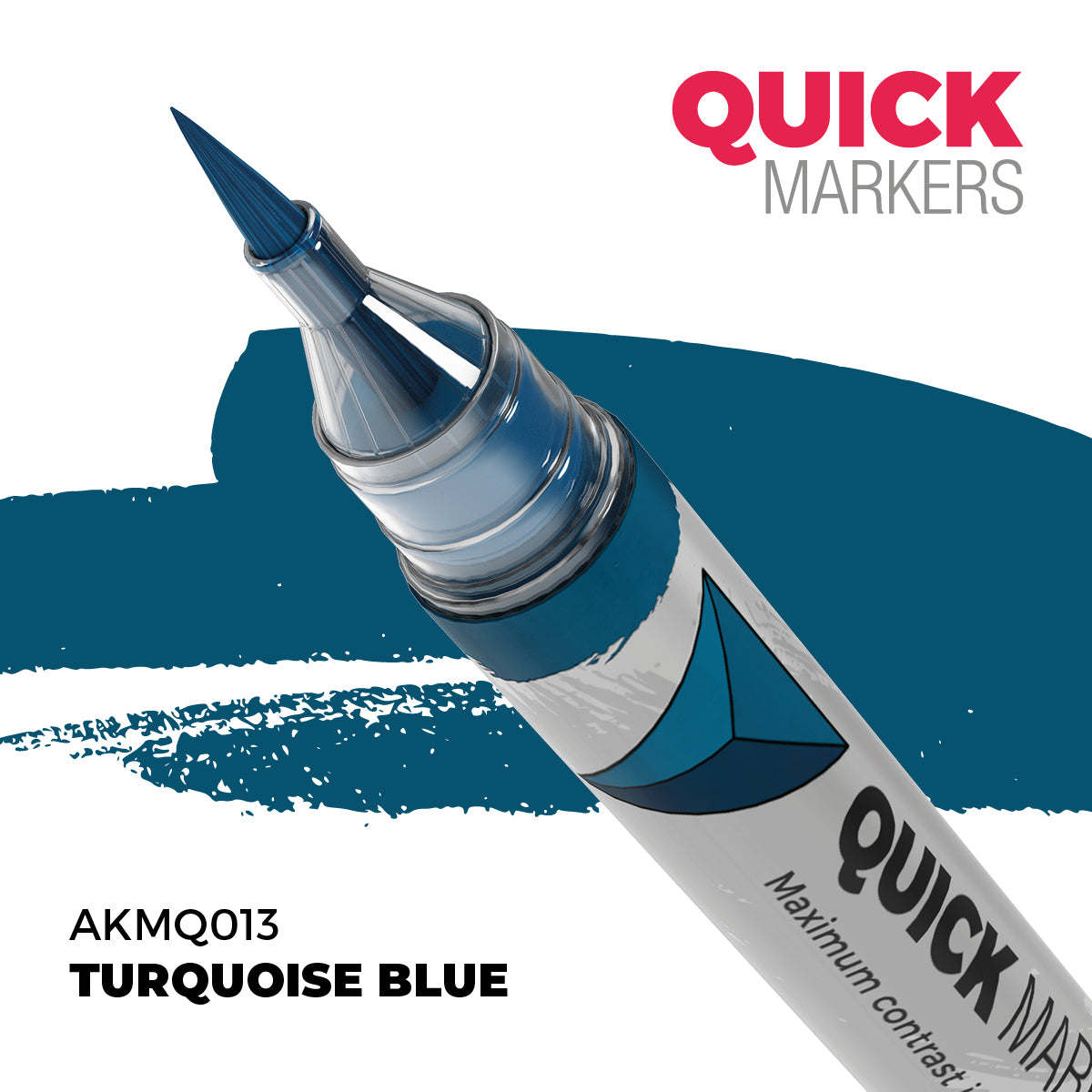 AK Interactive TURQUOISE BLUE - QUICK MARKER