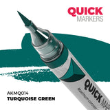 AK Interactive TURQUOISE GREEN - QUICK MARKER