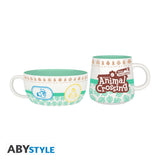 Animal Crossing Breakfast Set Tasse und Bowl