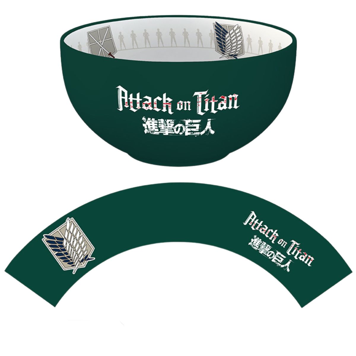 Attack On Titan Bowl 600 ml Emblem Season 3