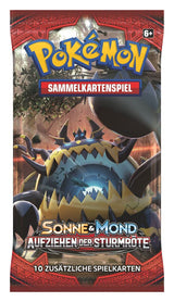 Pokémon - Sonne & Mond SM04 - Aufziehen der Sturmröte Booster - DE