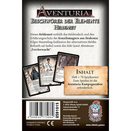 Aventuria Beschwörer der Elemente