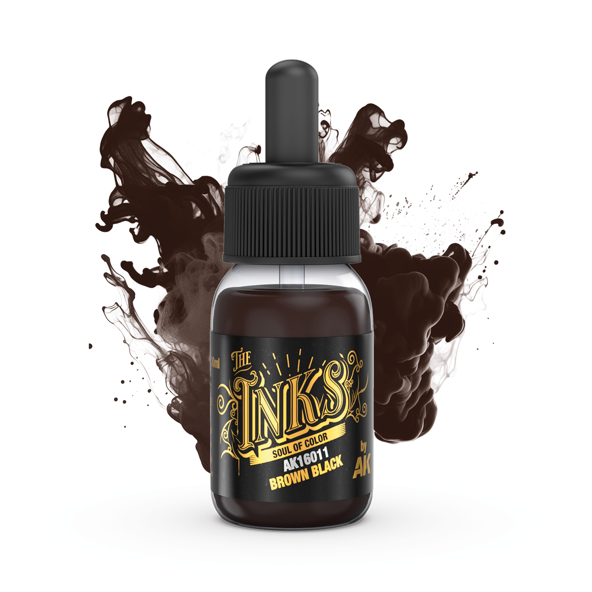 AK Interactive The INKS Brown Black
