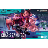 Bandai HG Zaku Char Gq Mobile Suit Gundam GQuuuuuuX (1/144)