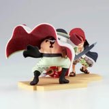 One Piece Edward Newgate vs Shanks World Collectable Log Stories Figur (13cm)