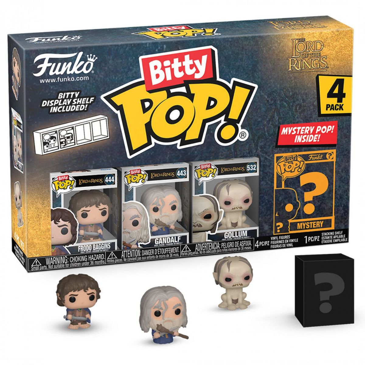 Bitty POP! 4 Pack The Lord of The Rings Gandalf
