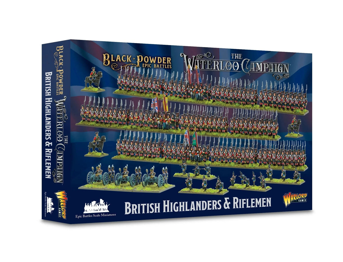 Black Powder Epic Battles British Highlanders & Riflemen