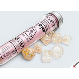 Borealis Polyhedral Champagne/white 7-Die Set with bonus die