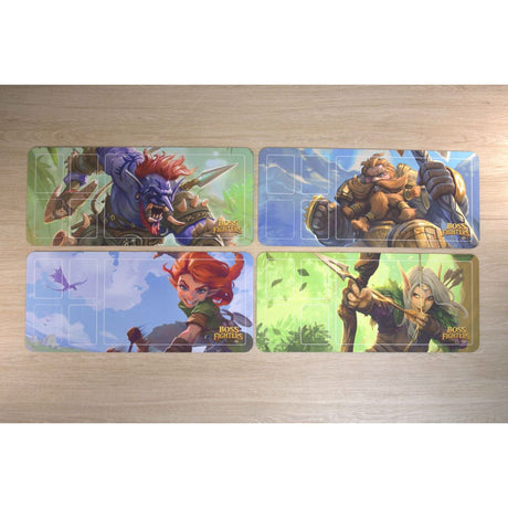 Boss Fighters QR Spielmatten