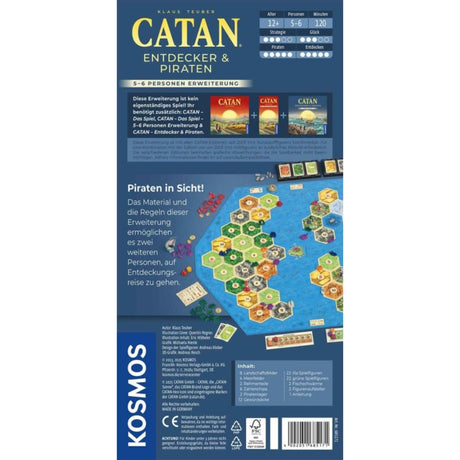 CATAN Entdecker & Piraten 5-6 Spieler [Erweiterung] (2025)
