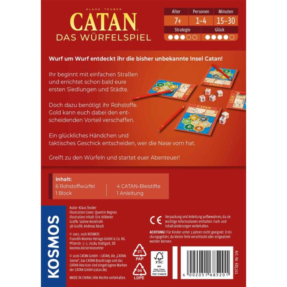Catan Das Würfelspiel