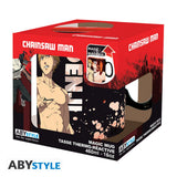 Chainsaw Man Tasse Heat Change 460ml Denji & Aki