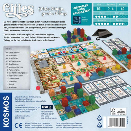 Cities *Empfohlen Spiel des Jahres 2025*