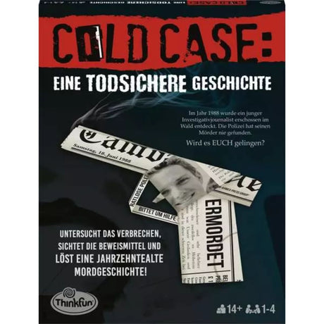 Thinkfun Cold Case Eine todsichere Geschichte