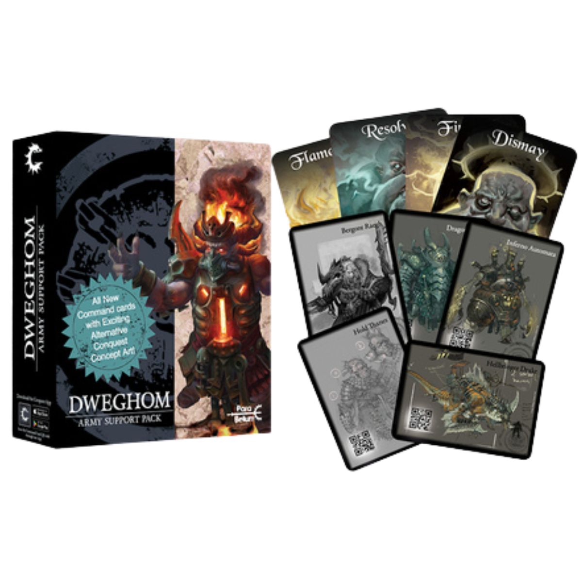 Conquest Dweghom Alternate Art Army Support Pack