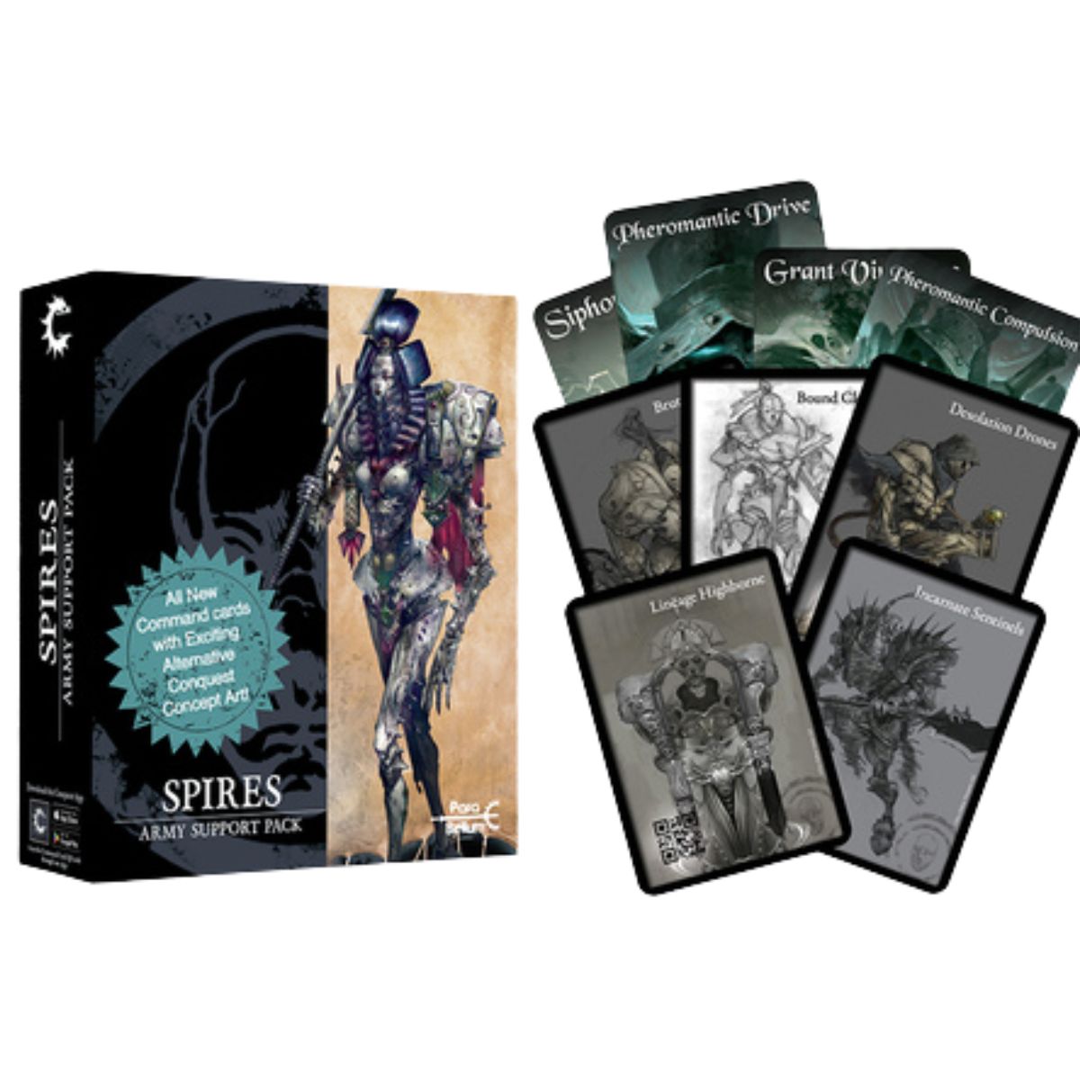 Conquest Spires Alternate Art Army Support Pack