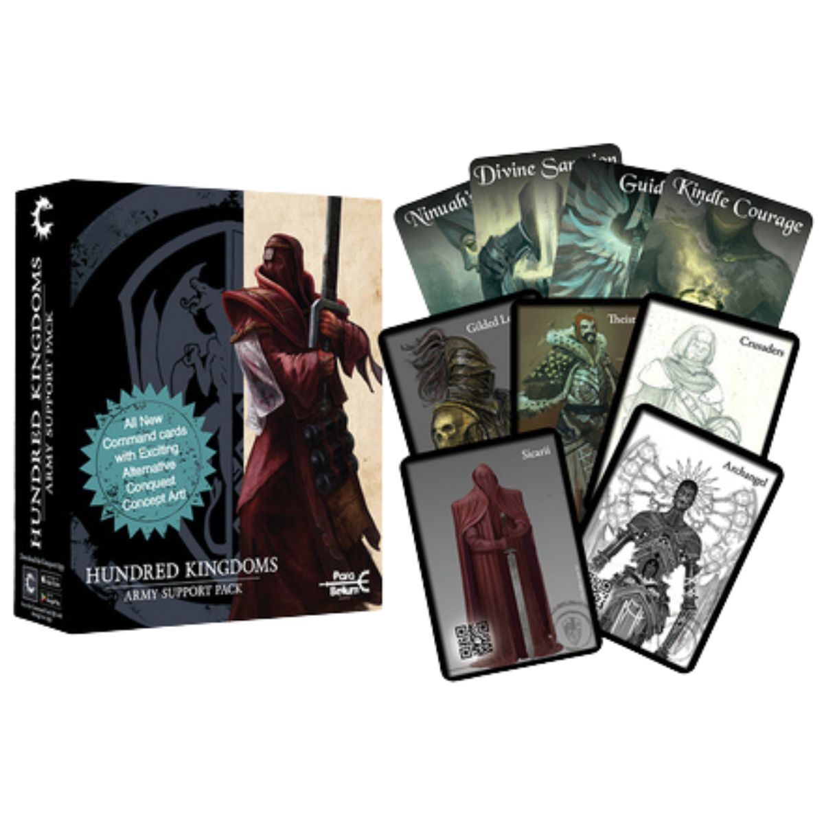 Conquest Hundred Kingdoms Alternate Art Army Support Pack