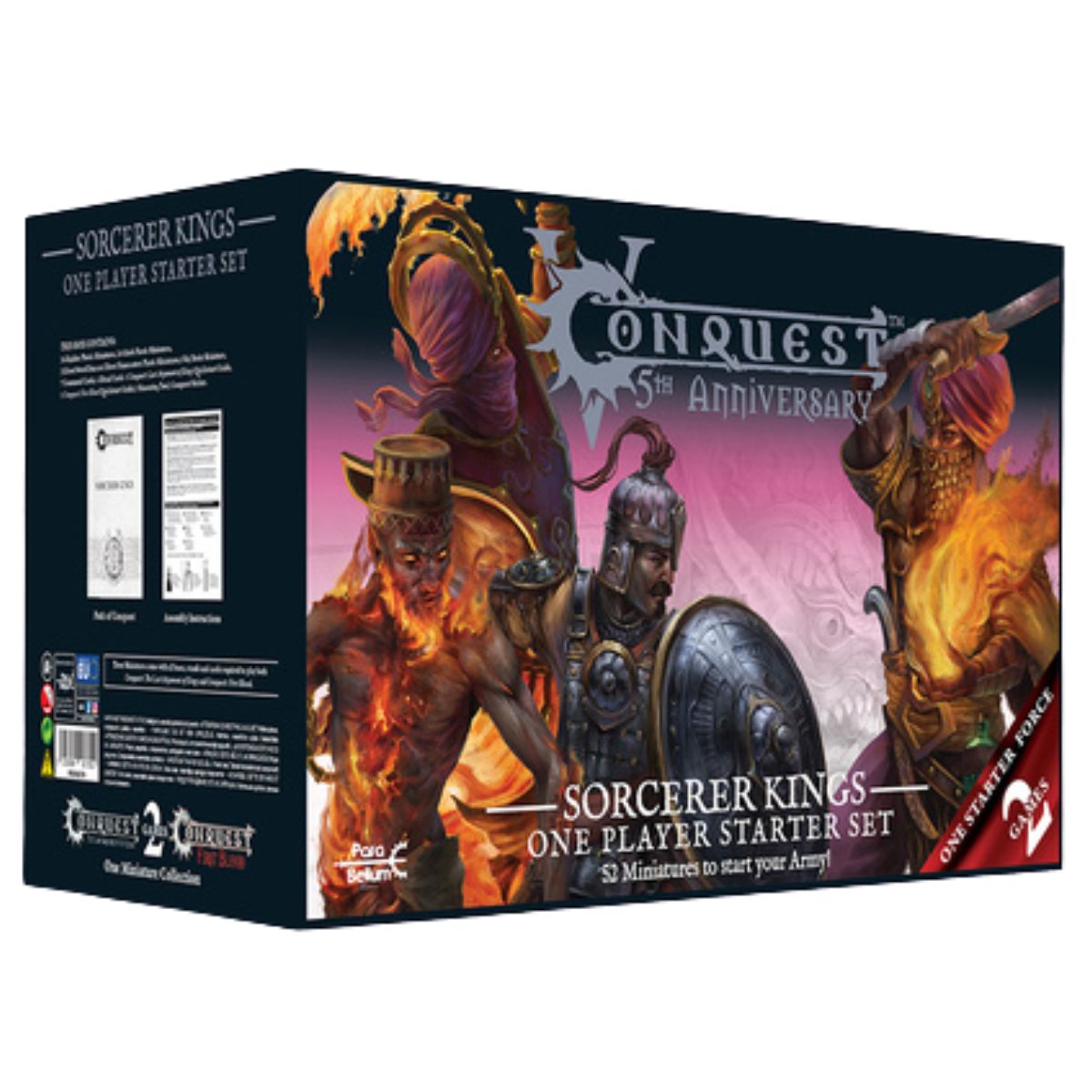 Conquest Sorcerer Kings One Player Starter Set 5th Anniversary