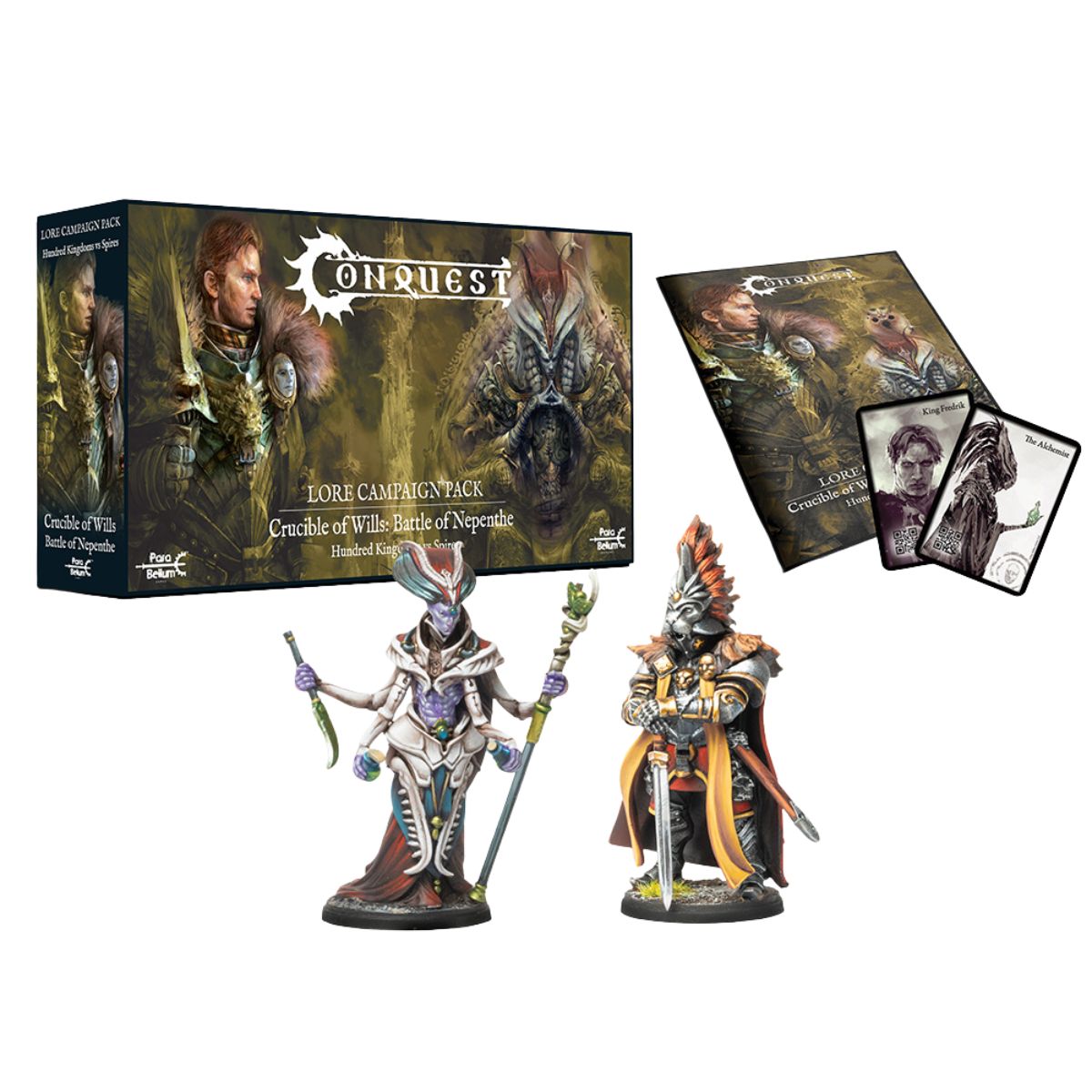 Conquest Spires vs Hundred Kingdoms Battle of Nepenthe Lore Campaign