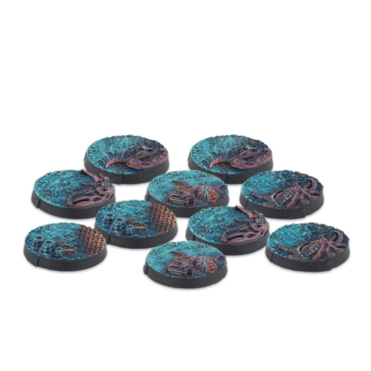 Corvus Belli Infinity 25mm Scenery Bases, Zeta Series
