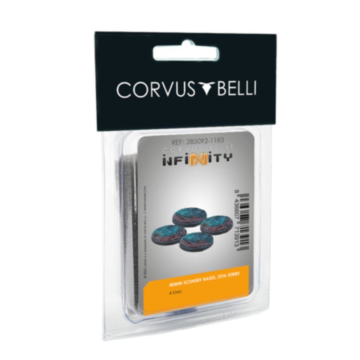 Corvus Belli Infinity 40mm Scenery Bases, Zeta Series