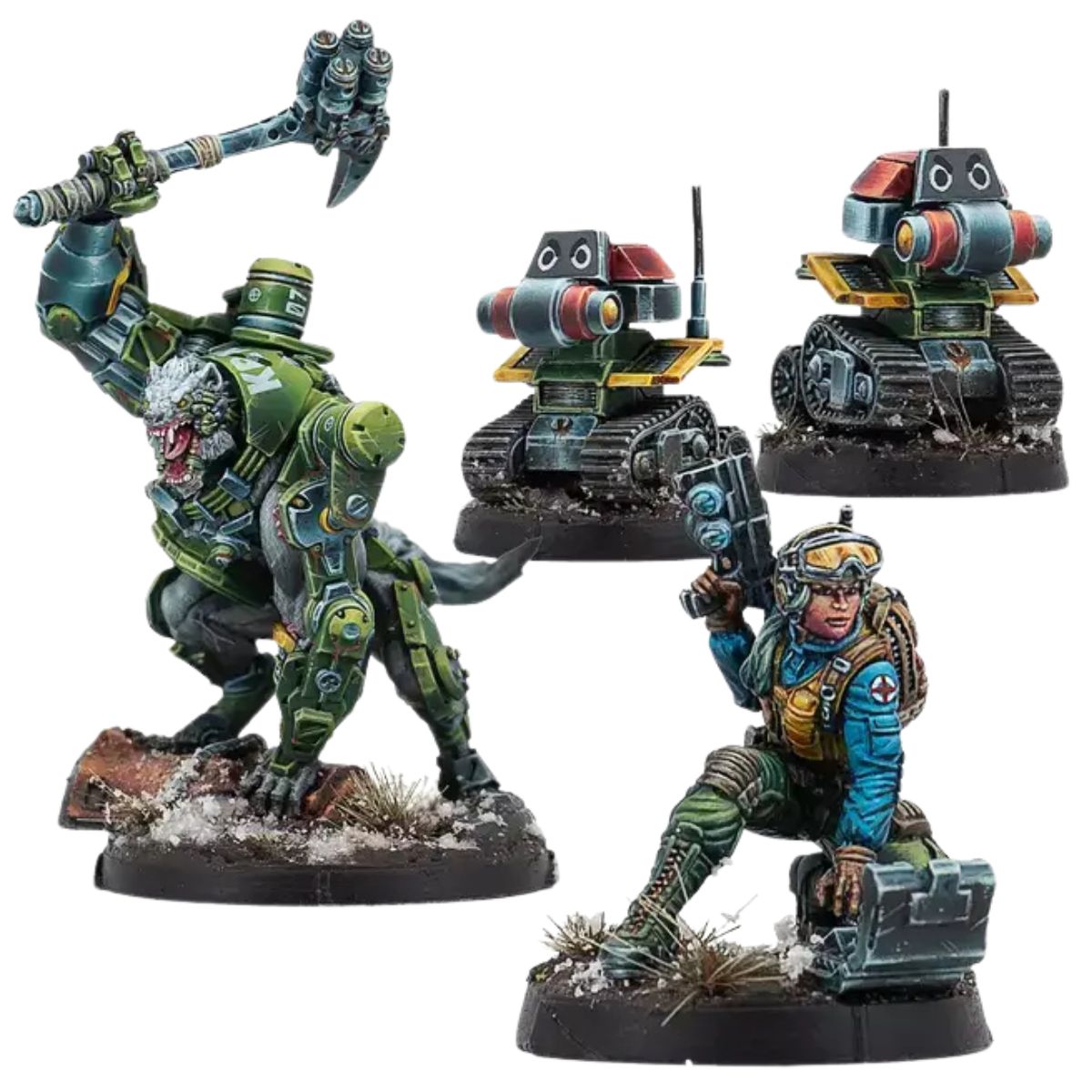 Corvus Belli Infinity Armata Proyekt-2 Ratnik (Spitfire)